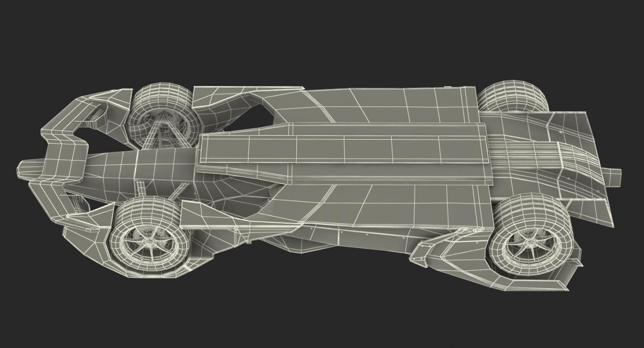 3D model Formula E Nissan Car