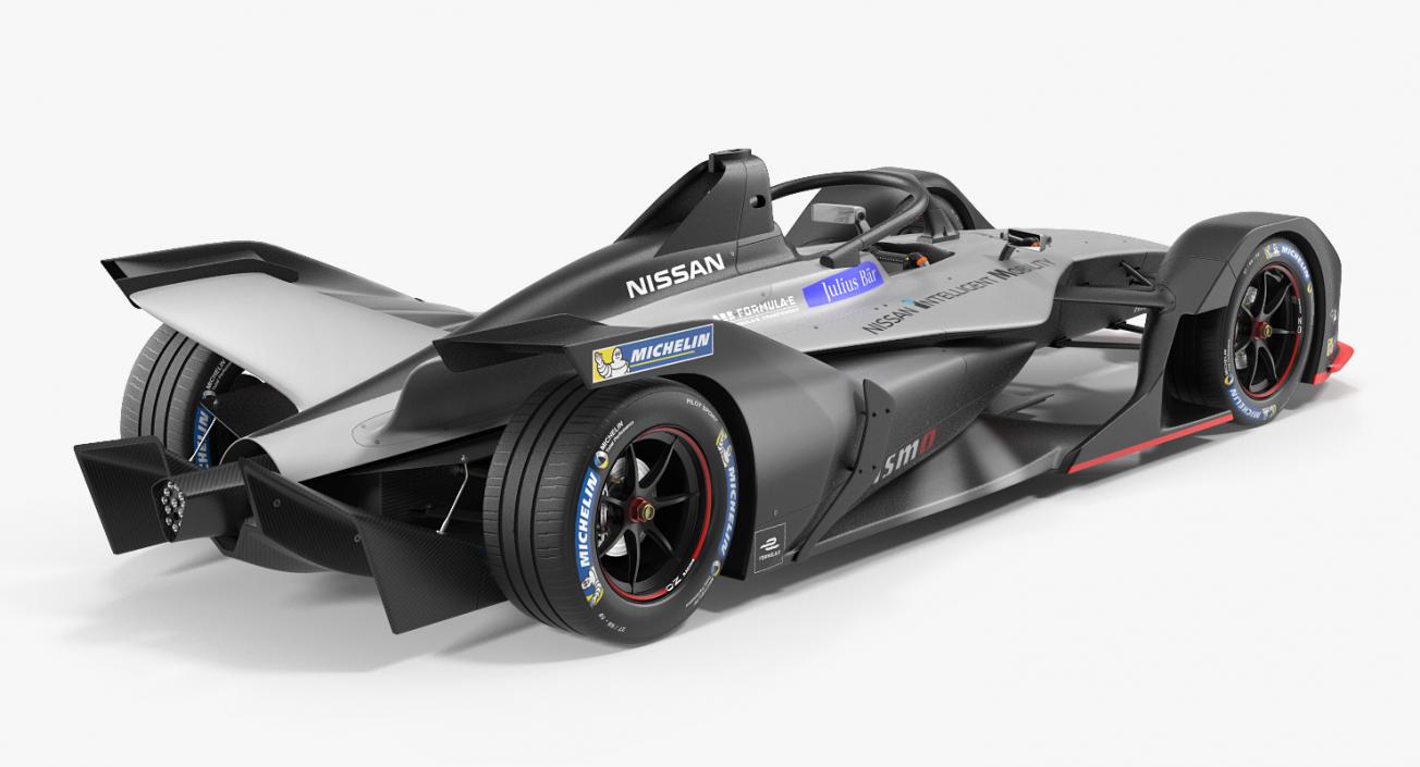 3D model Formula E Nissan Car