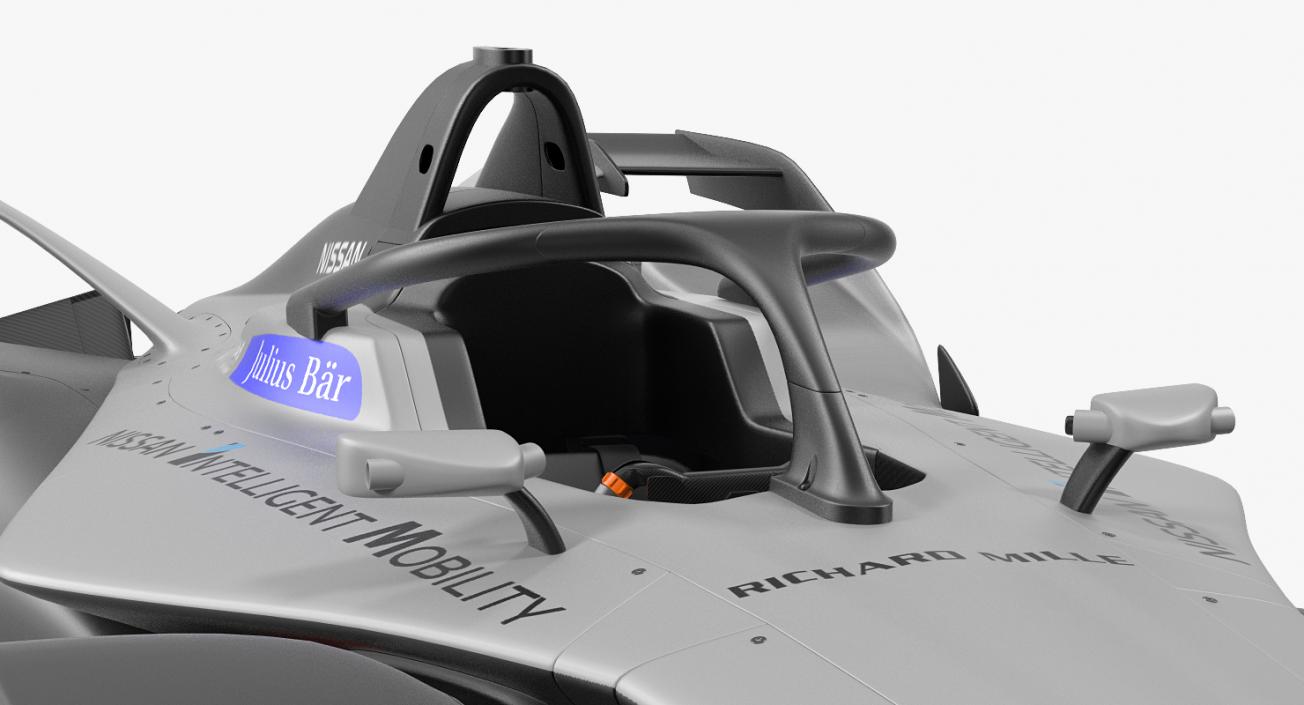 3D model Formula E Nissan Car