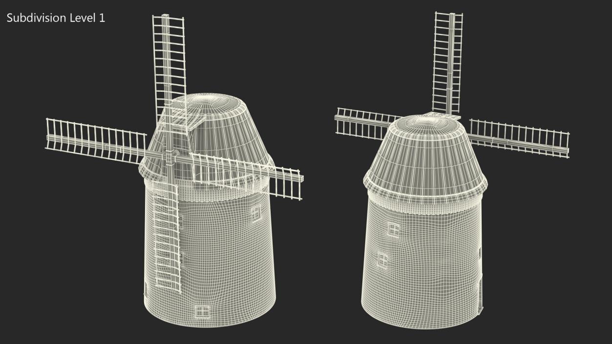 3D model Windmill