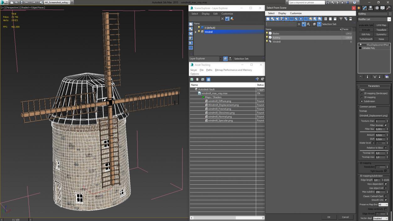 3D model Windmill