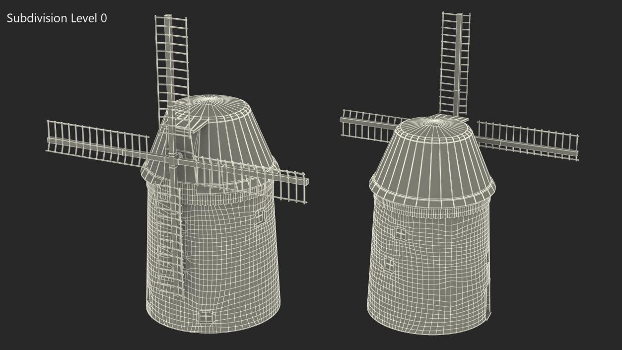 3D model Windmill