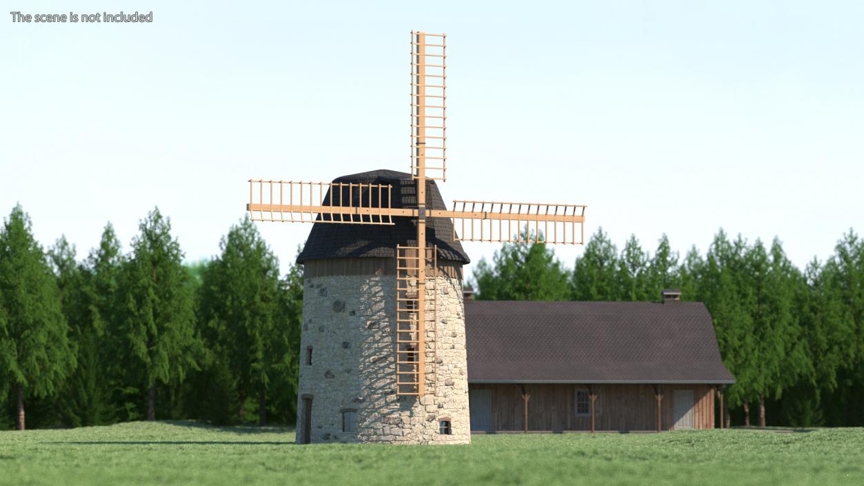 3D model Windmill