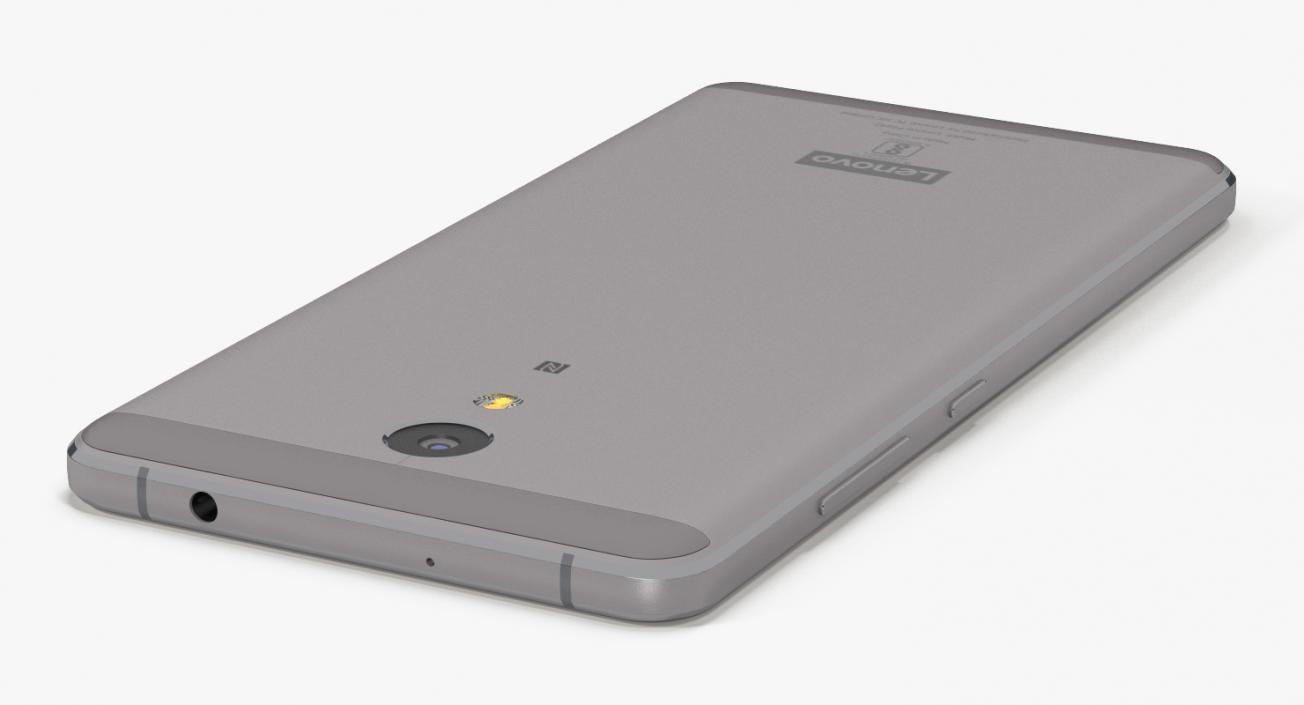 3D Lenovo P2 Graphite Gray model