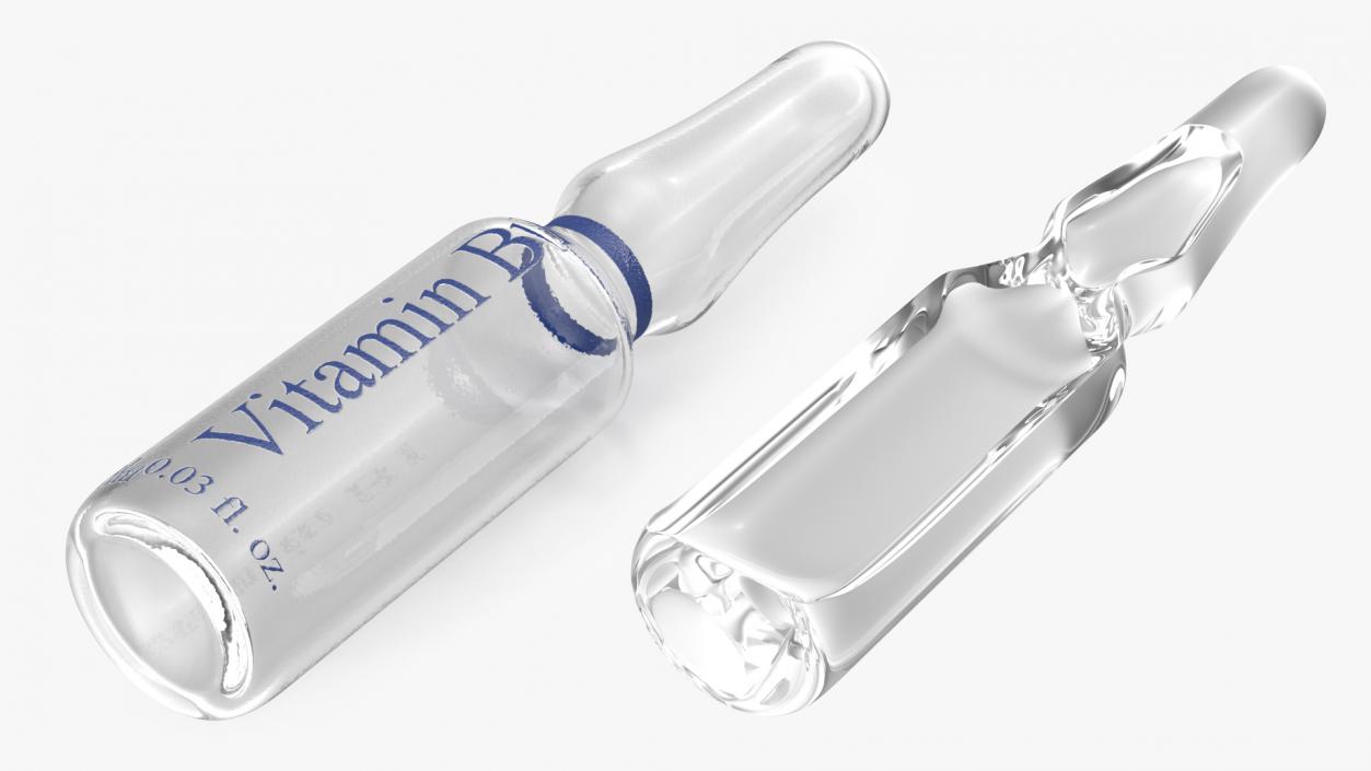 3D Vitamin B1 Thiamine 1ml Ampoule