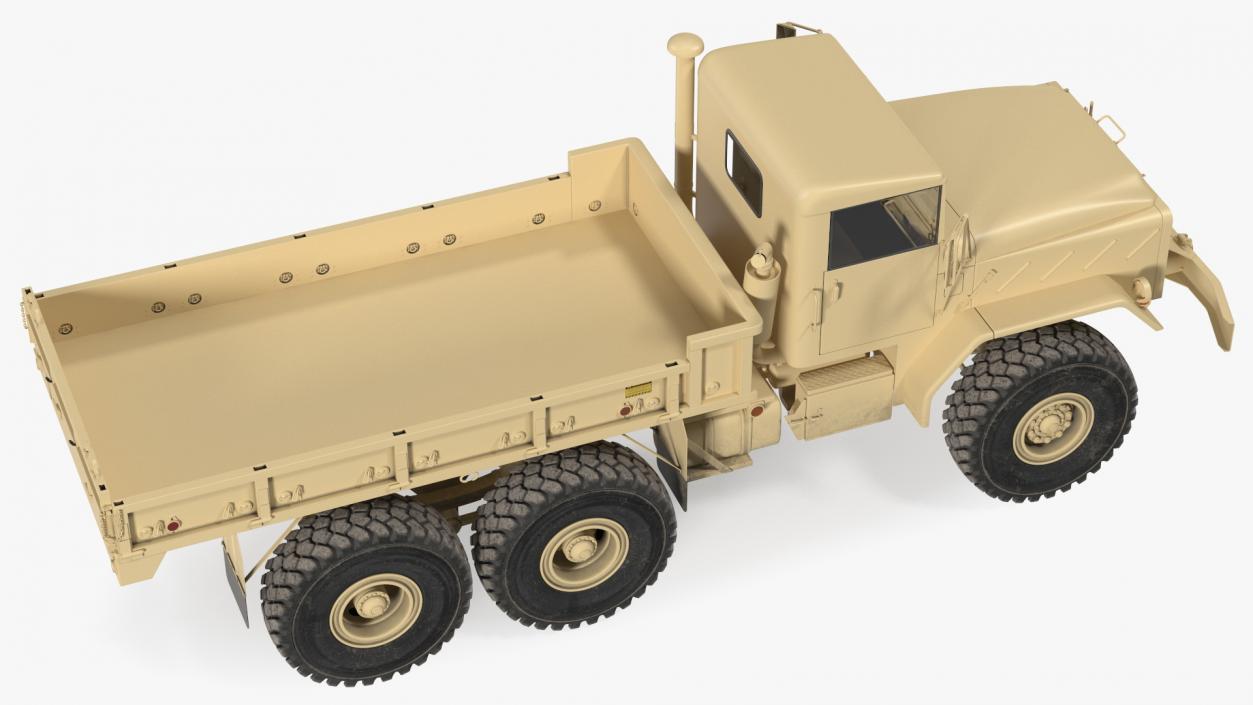 3D M939 Military Cargo Truck Light