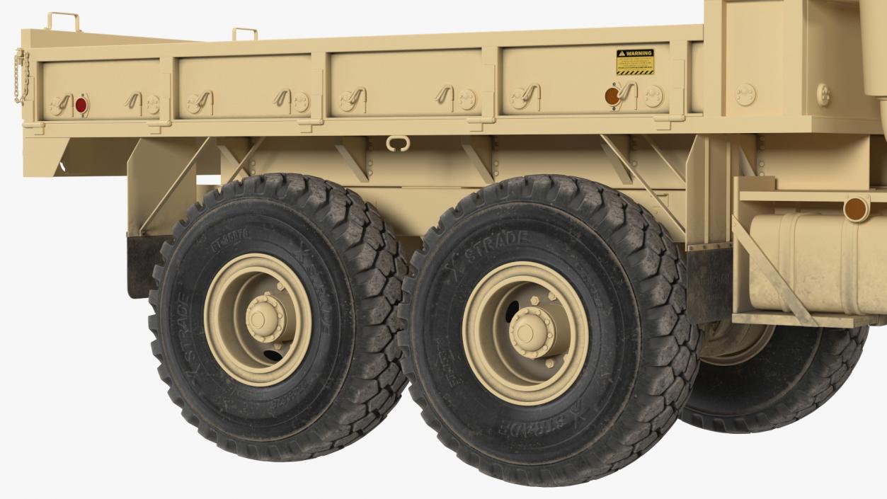 3D M939 Military Cargo Truck Light