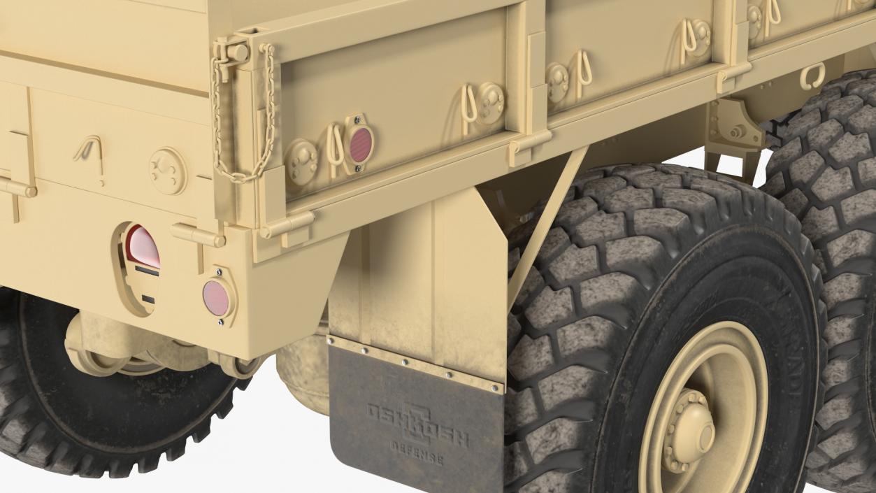 3D M939 Military Cargo Truck Light