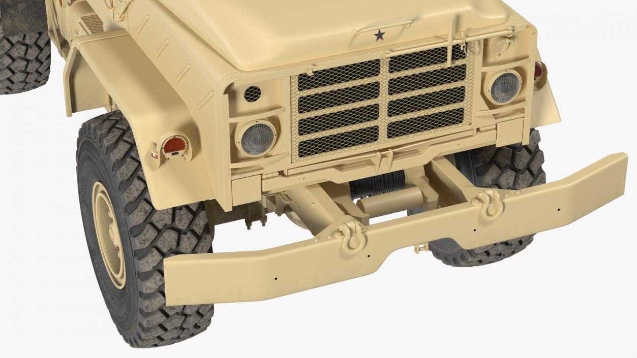 3D M939 Military Cargo Truck Light