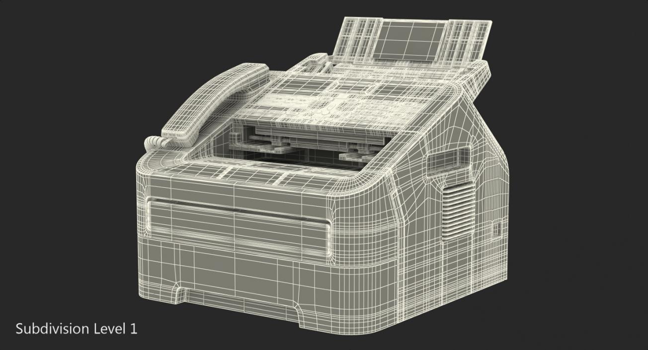 3D Compact Laser Fax Machine Brother 2840 model