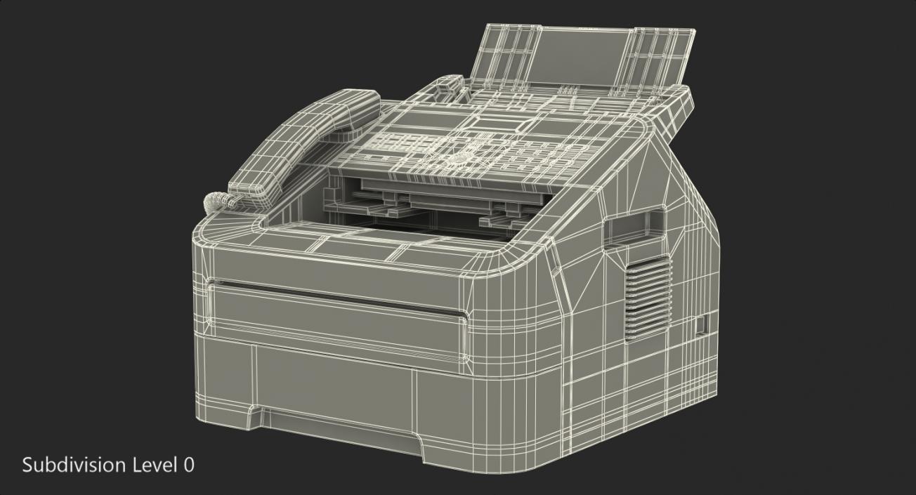 3D Compact Laser Fax Machine Brother 2840 model