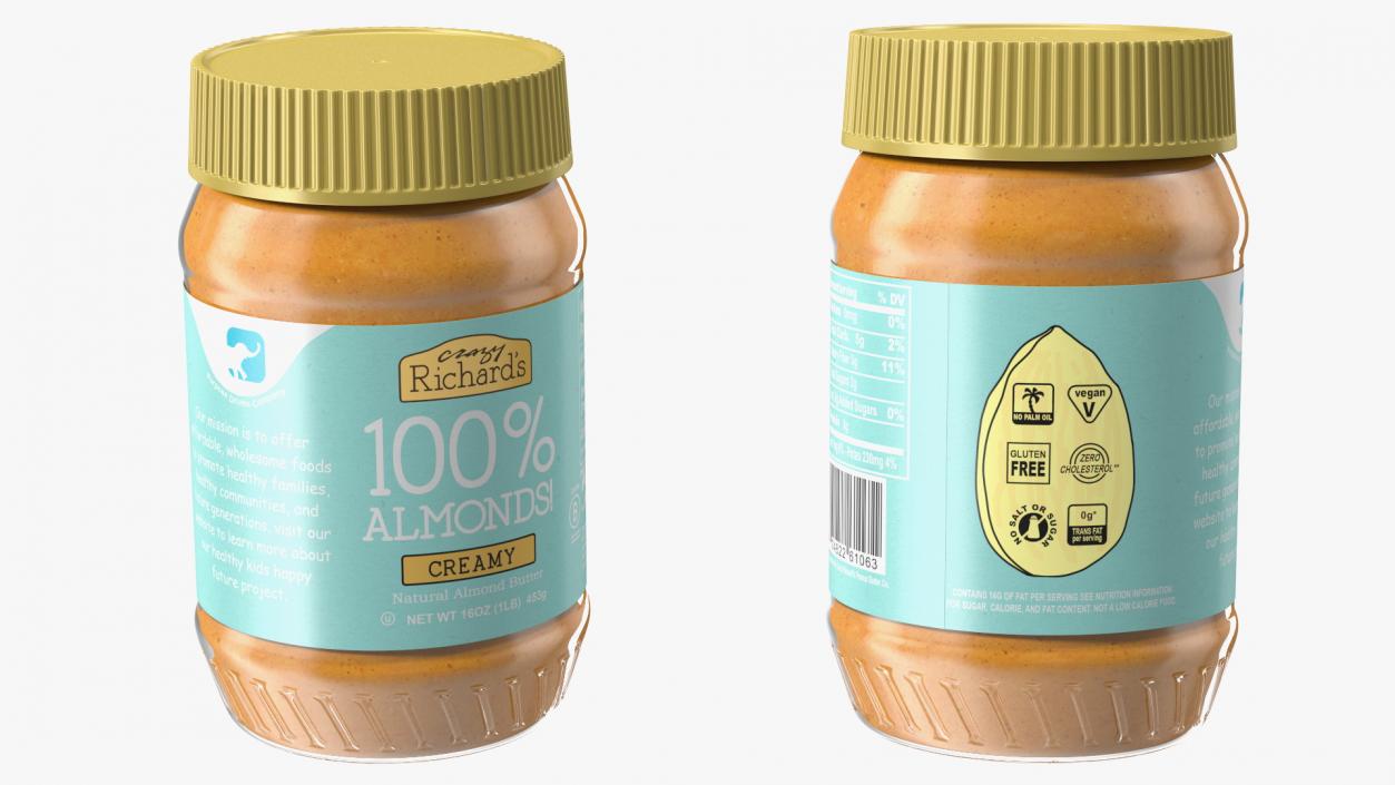 3D Nut Butter Collection