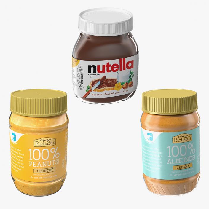 3D Nut Butter Collection