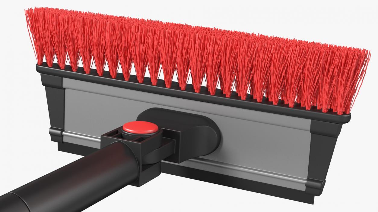 3D Extendable Snow Brush Ice Scraper model