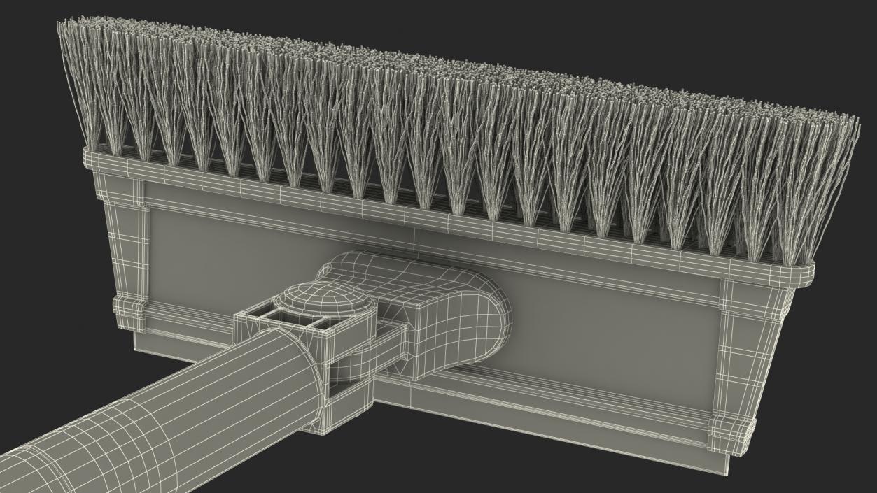 3D Extendable Snow Brush Ice Scraper model