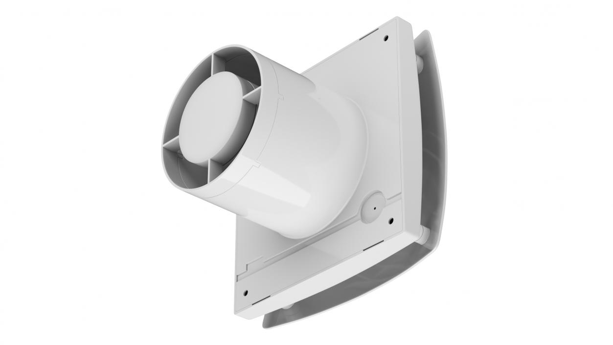 3D model Bathroom WC Extractor Fan