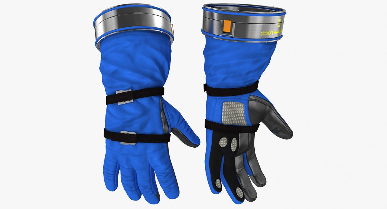 3D Boeing Spacesuit Gloves model