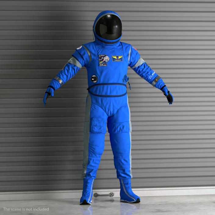 3D Boeing Spacesuit Gloves model