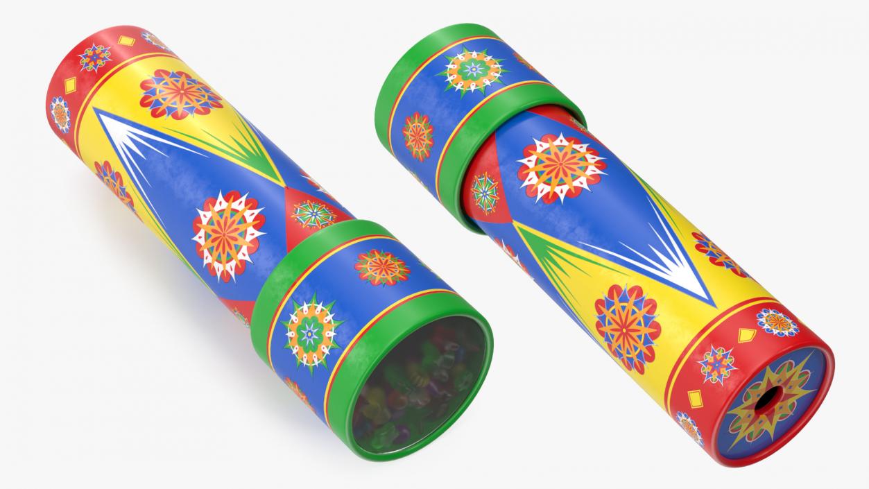 Classic Tin Kaleidoscope 3D model