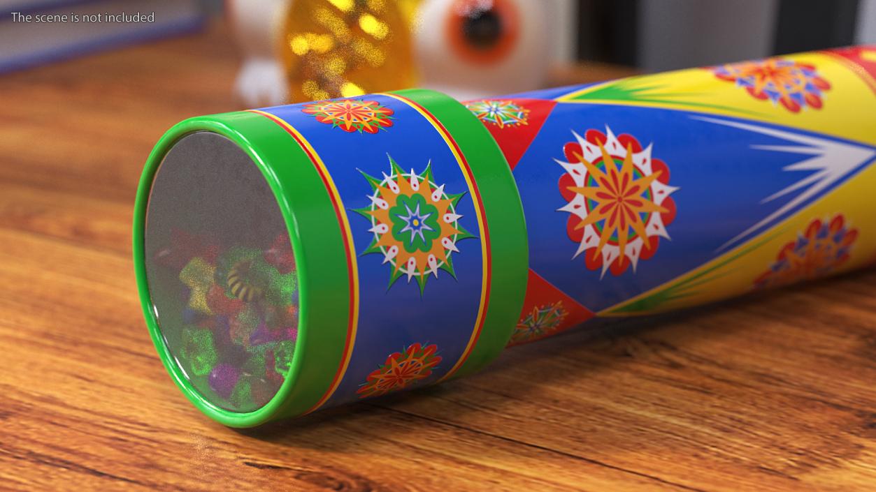 Classic Tin Kaleidoscope 3D model