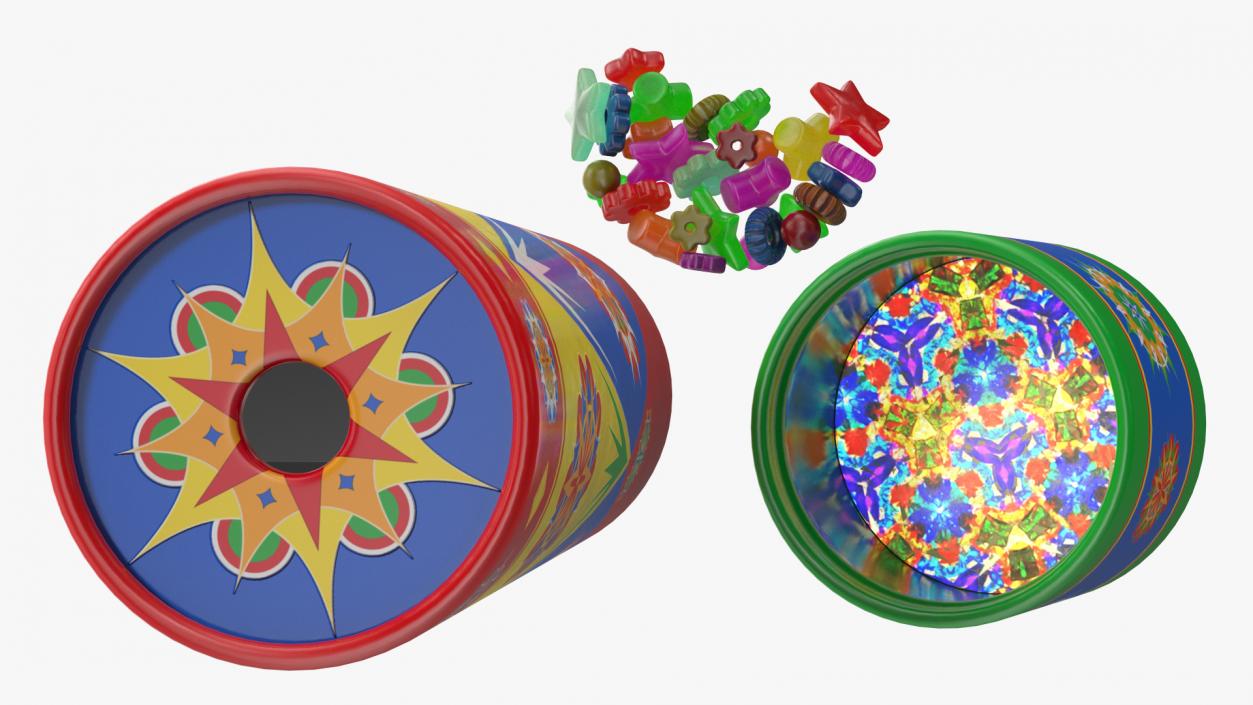 Classic Tin Kaleidoscope 3D model