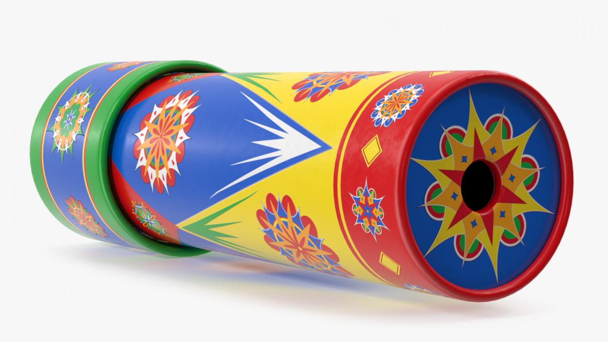 Classic Tin Kaleidoscope 3D model