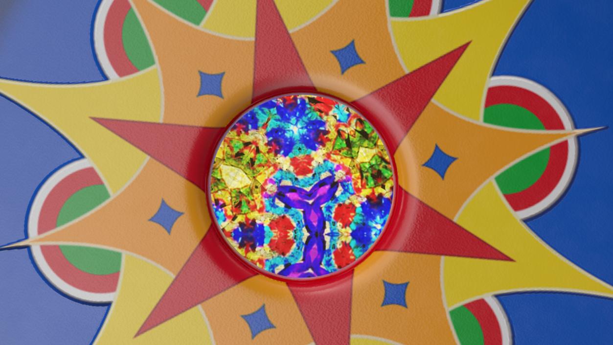 Classic Tin Kaleidoscope 3D model