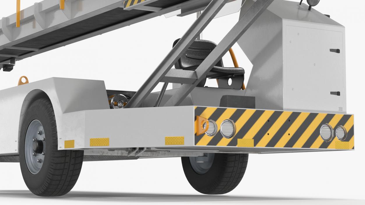 TLD Aircraft Baggage Belt Loader 3D