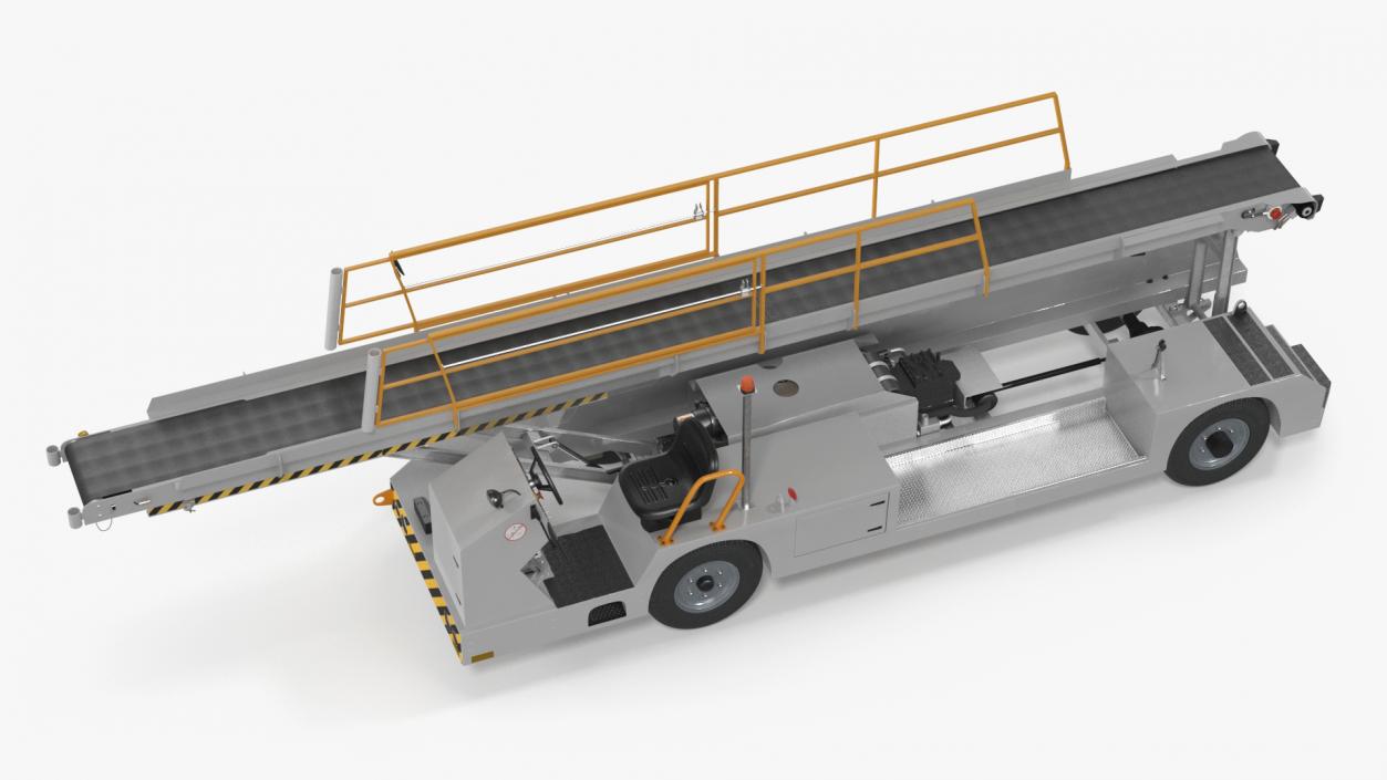 TLD Aircraft Baggage Belt Loader 3D