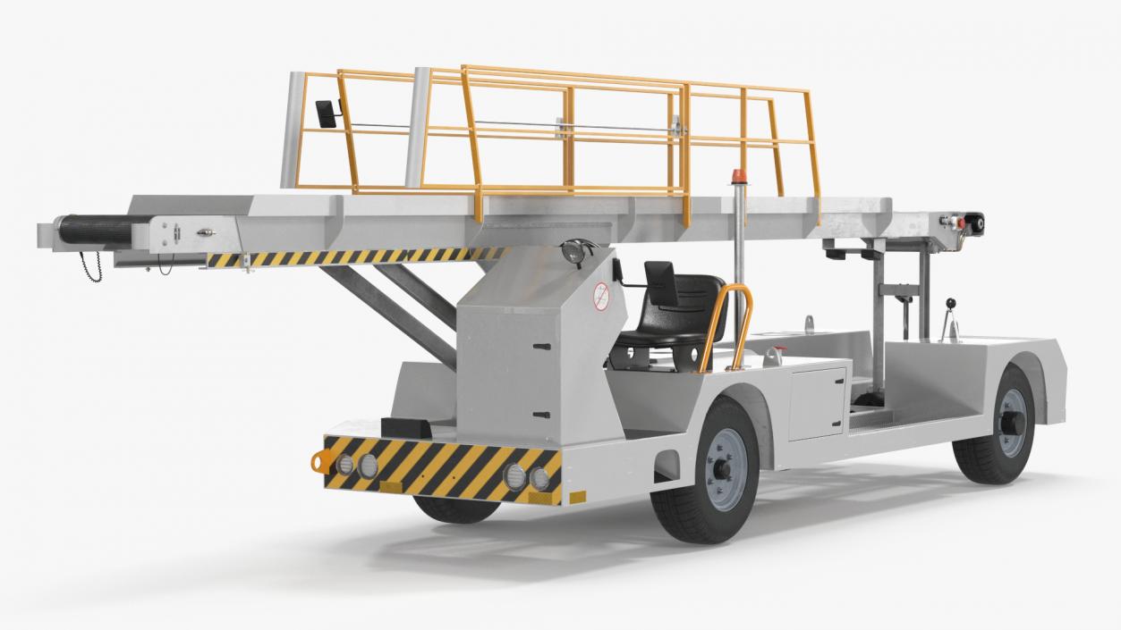 TLD Aircraft Baggage Belt Loader 3D