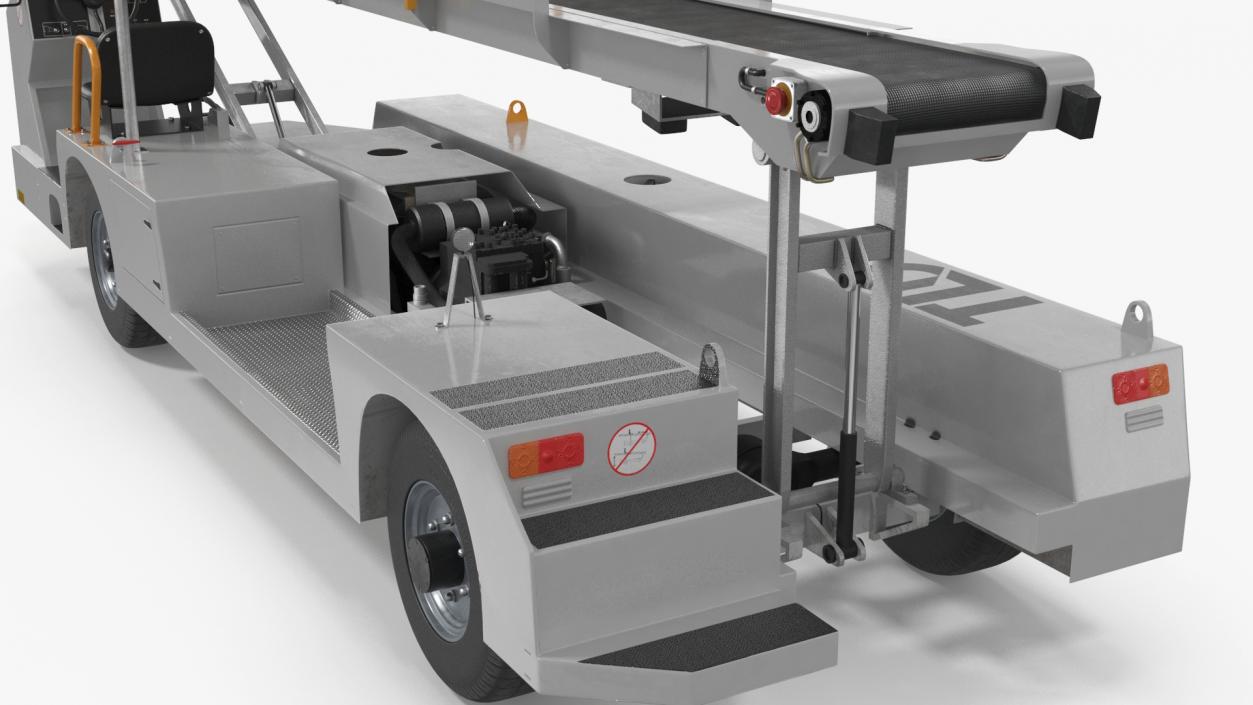 TLD Aircraft Baggage Belt Loader 3D