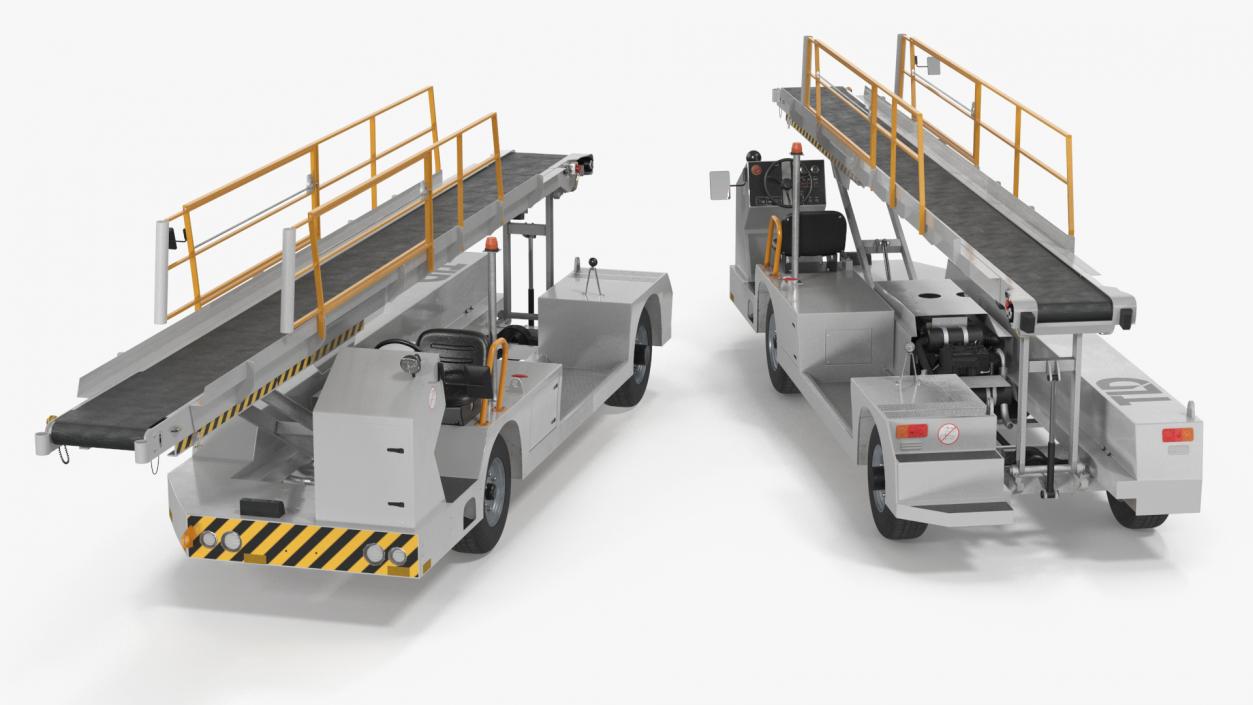 TLD Aircraft Baggage Belt Loader 3D