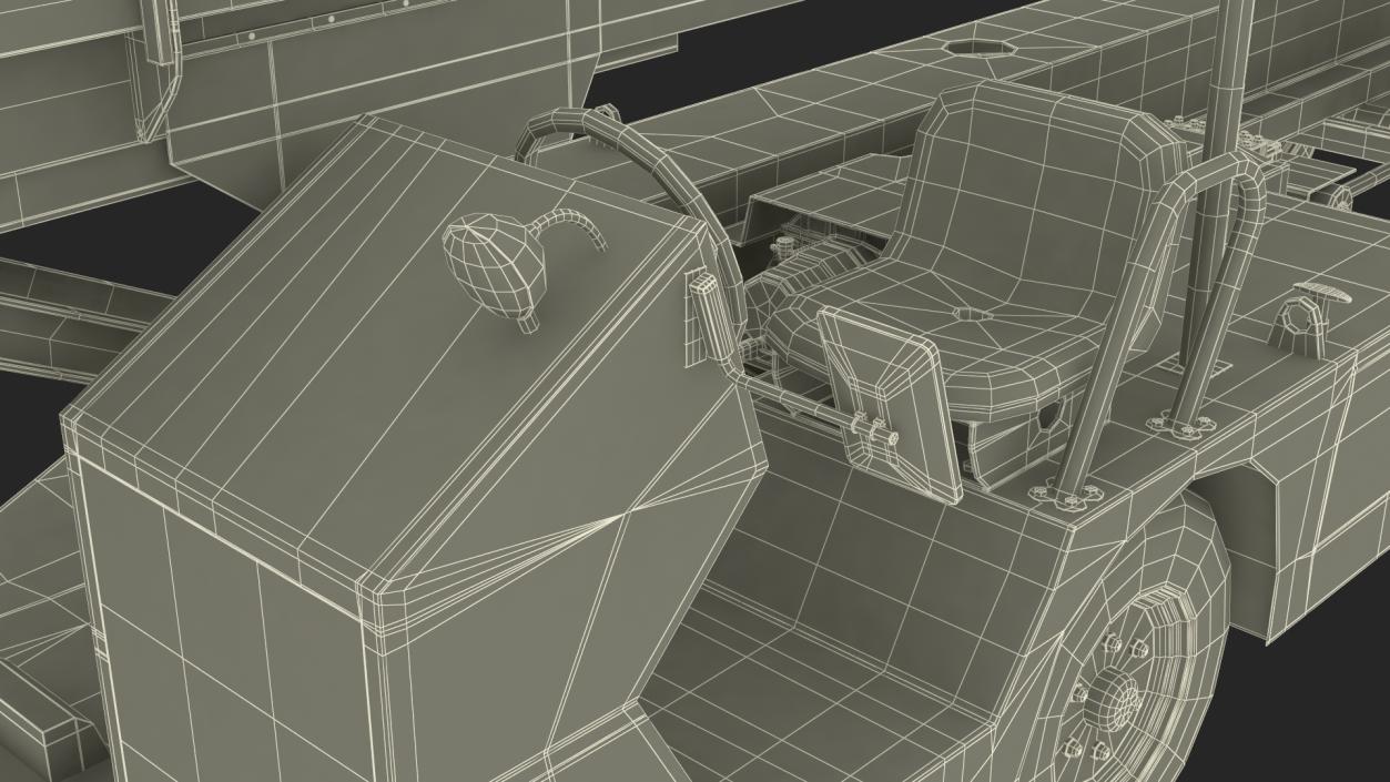 TLD Aircraft Baggage Belt Loader 3D