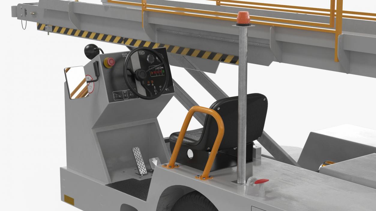 TLD Aircraft Baggage Belt Loader 3D