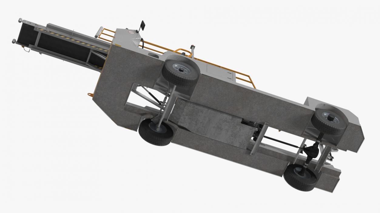 TLD Aircraft Baggage Belt Loader 3D