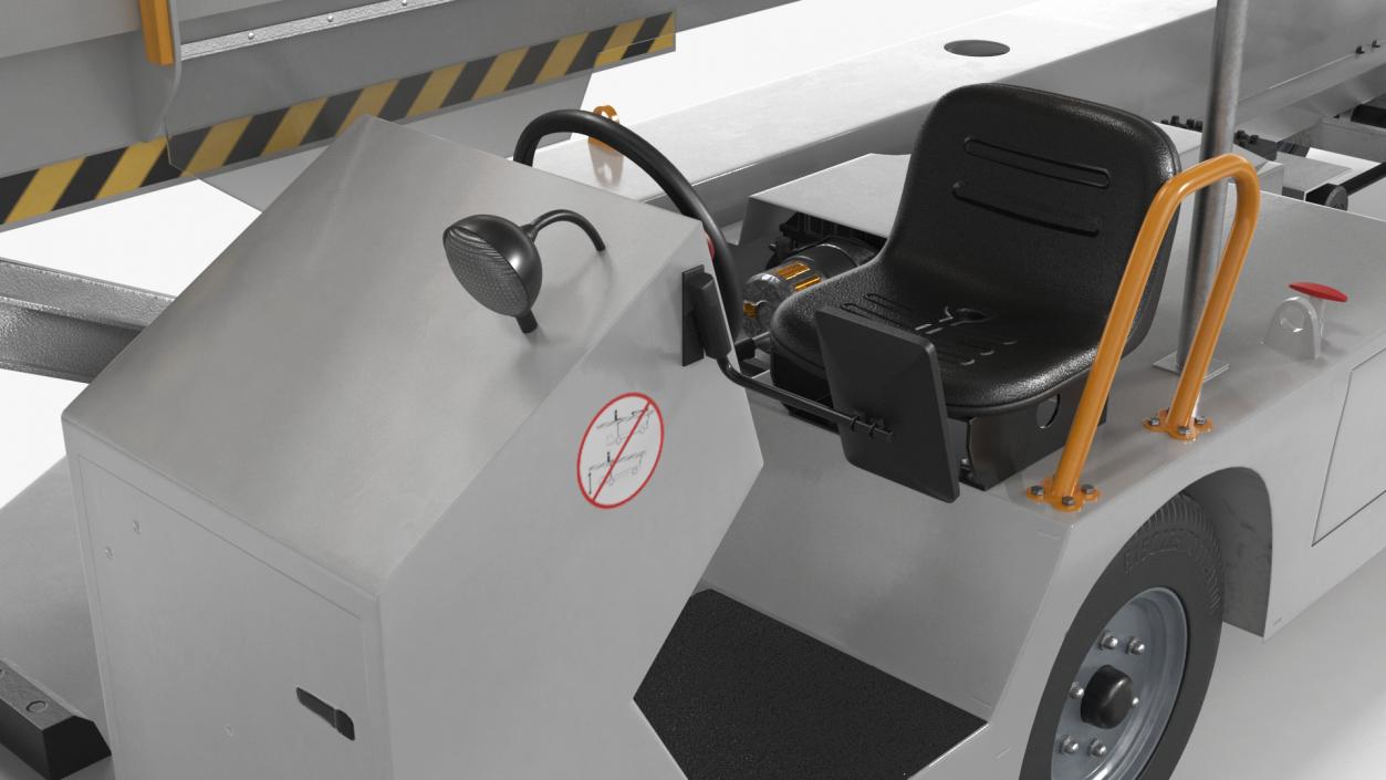 TLD Aircraft Baggage Belt Loader 3D