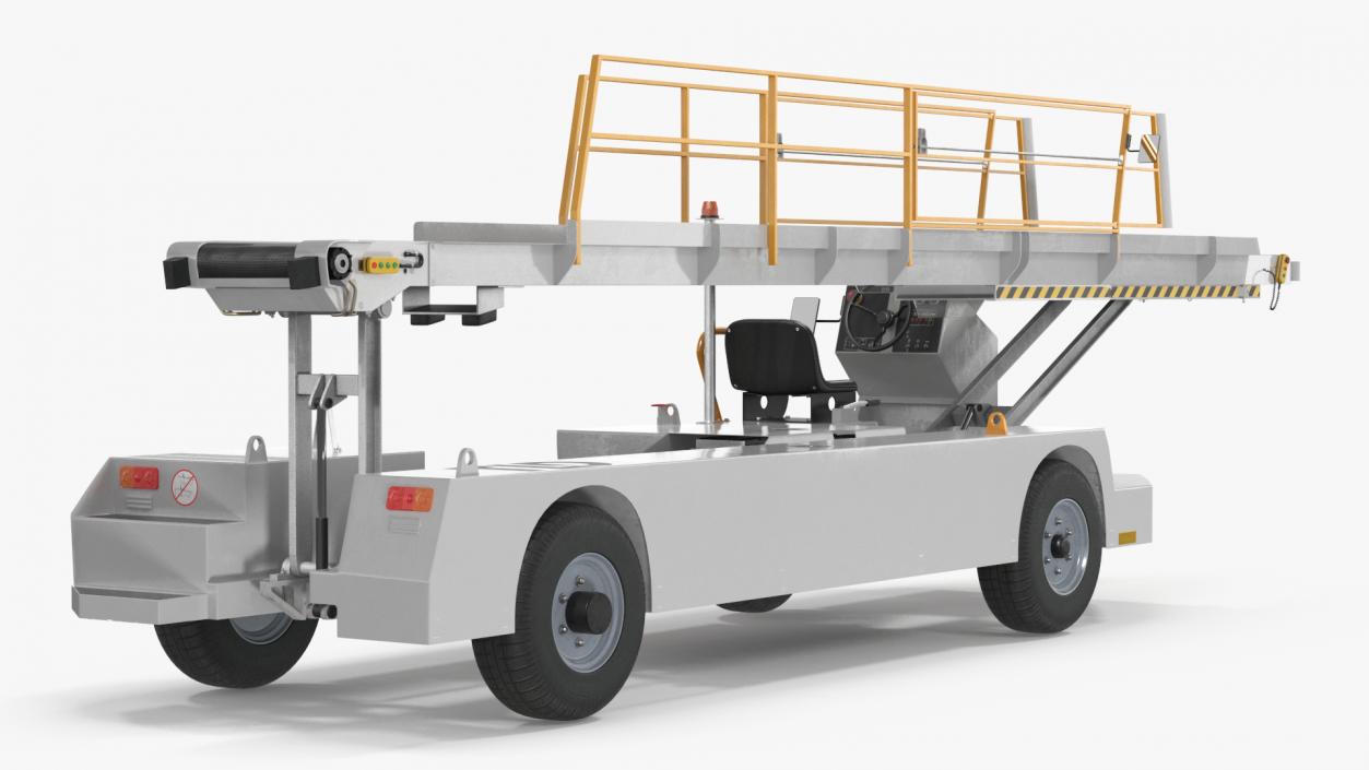 TLD Aircraft Baggage Belt Loader 3D