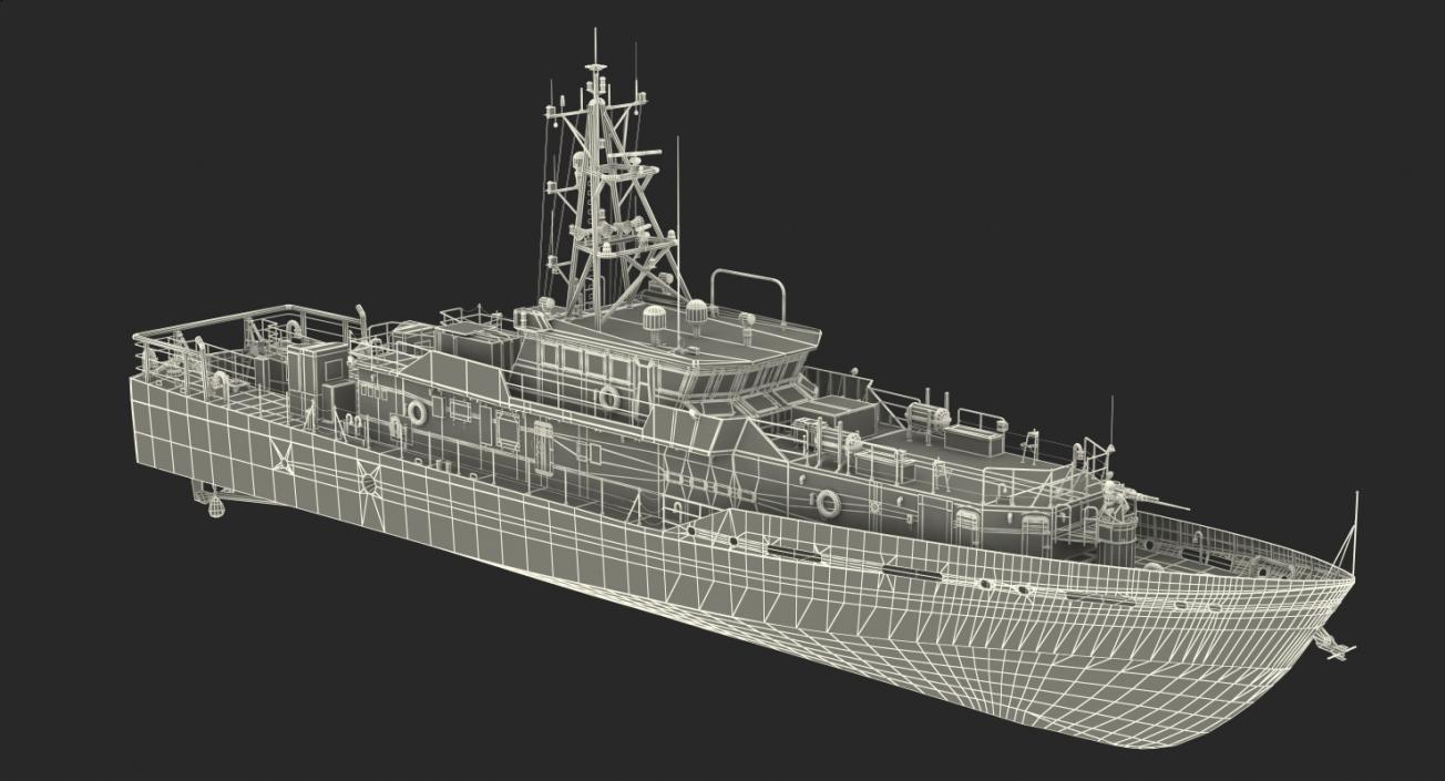 Patrol or Guard Ships Collection 3D