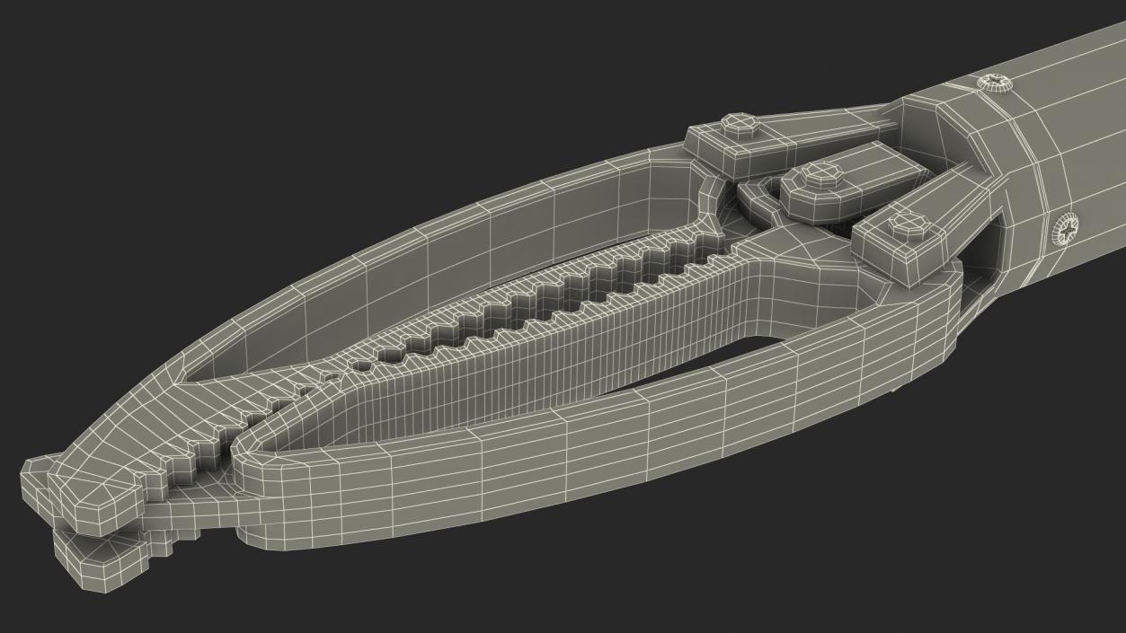 3D Chasing M2 Underwater Drone with Grabber Arm Rigged