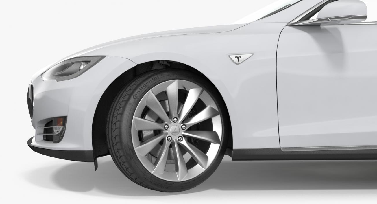 3D Tesla Model S 75 2015