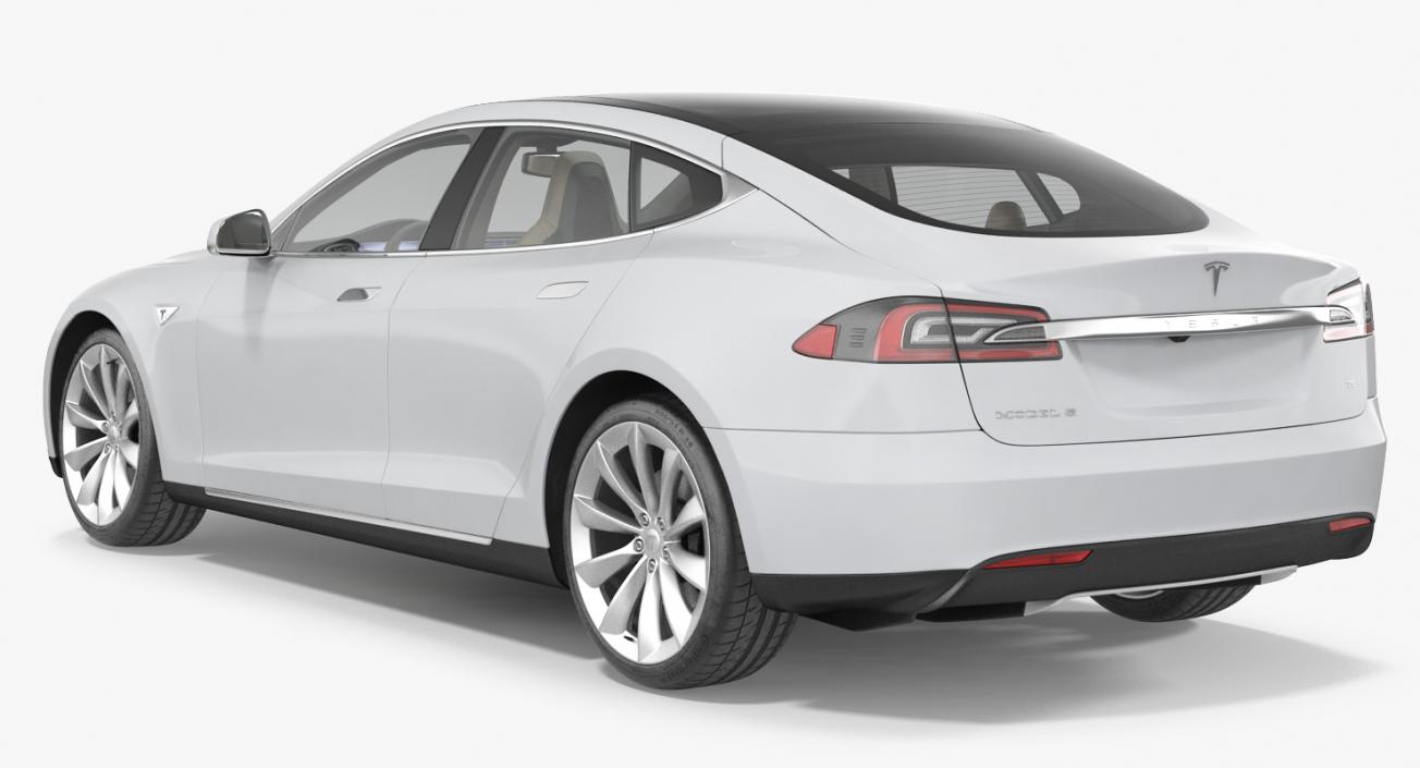 3D Tesla Model S 75 2015