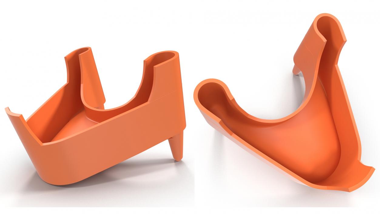 Rubber Football Kicking Tee 3D