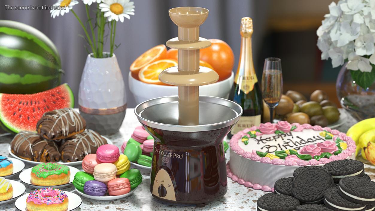 3D Wilton Chocolate Pro 3 Tier Chocolate Fountain