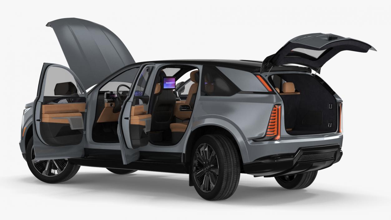 Cadillac Escalade 2025 IQ Flare Metallic Rigged 3D