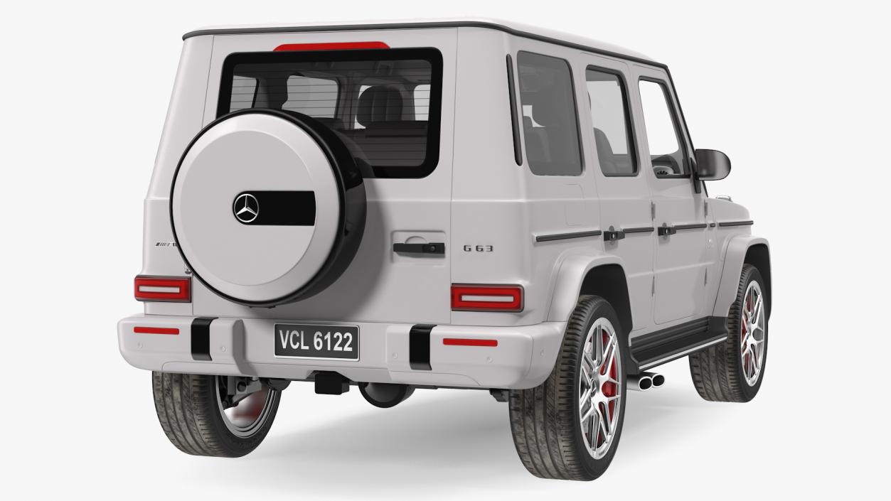 3D model Mercedes-Benz G63 AMG SUV