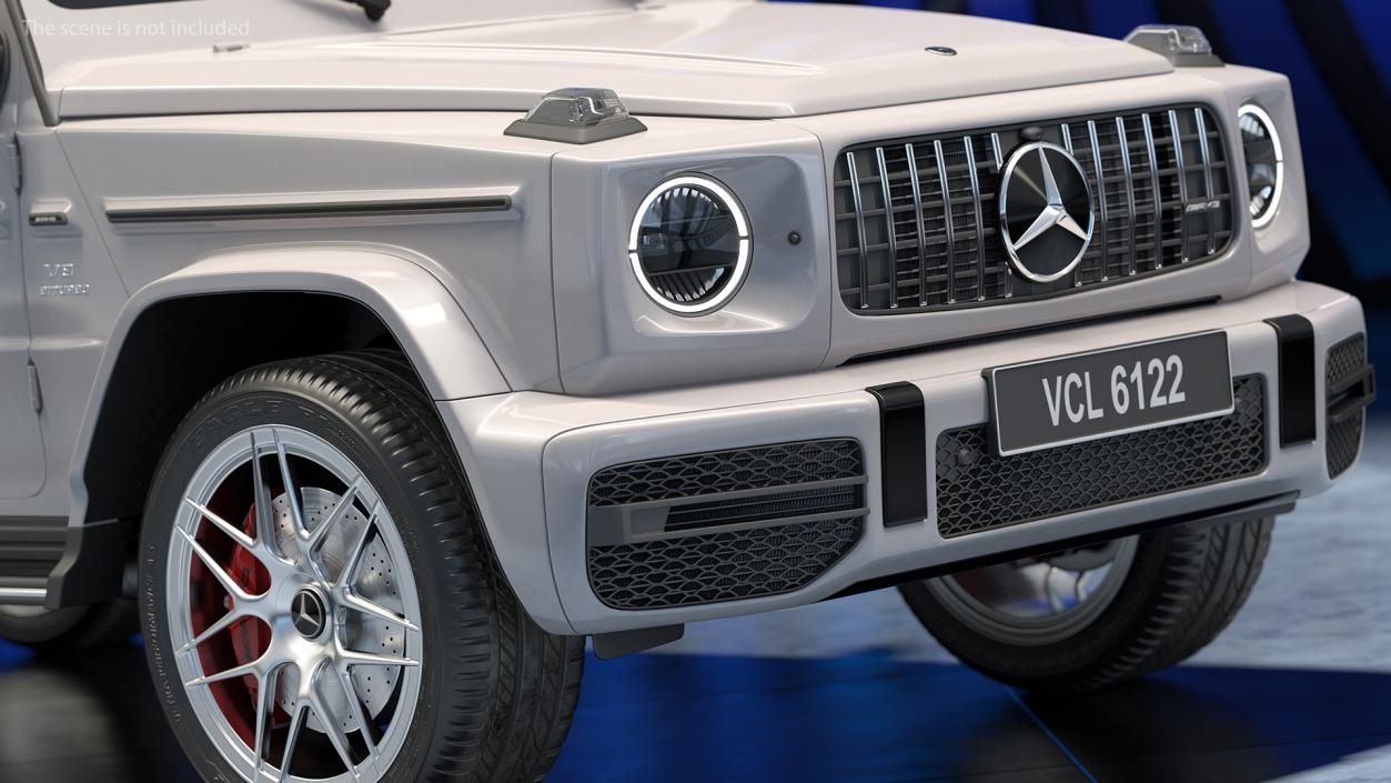 3D model Mercedes-Benz G63 AMG SUV