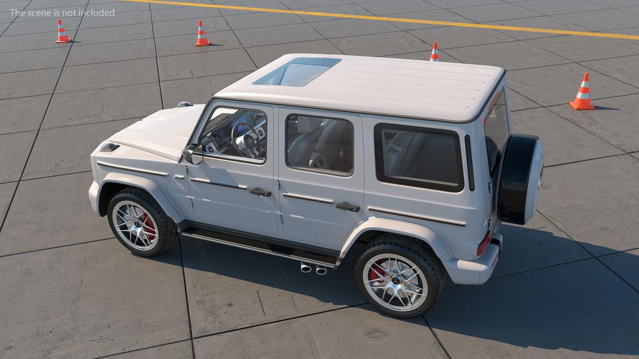 3D model Mercedes-Benz G63 AMG SUV