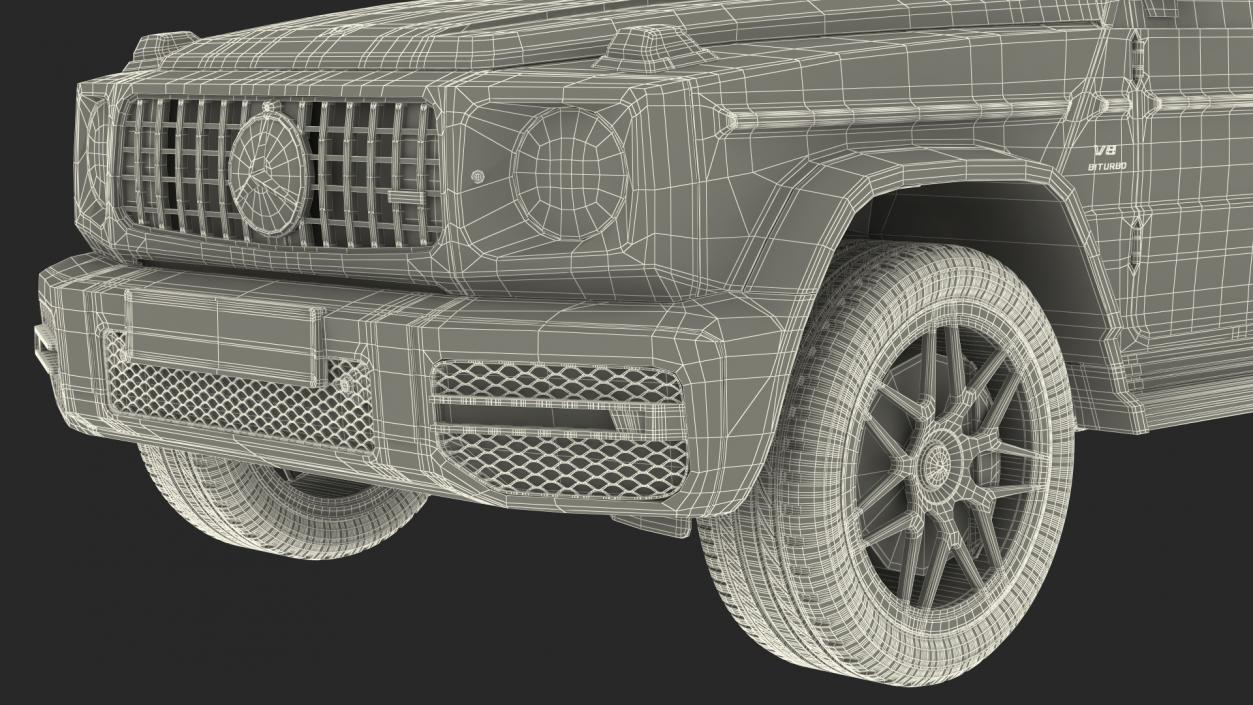 3D model Mercedes-Benz G63 AMG SUV