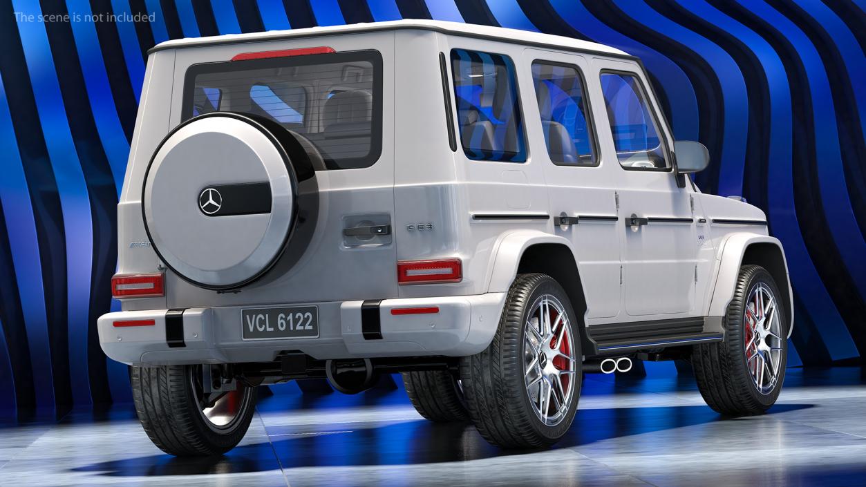 3D model Mercedes-Benz G63 AMG SUV