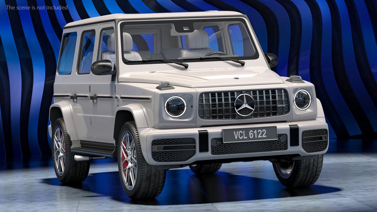 3D model Mercedes-Benz G63 AMG SUV